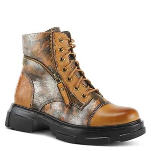 LARTISTE CARNELIAN Boots Camel Multi New - Picture 1 of 6