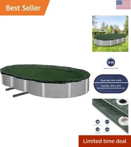 Weather-Resistant Pool Winter Cover with 10x10 Scrim Count - 12-Year Warranty - Picture 1 of 12
