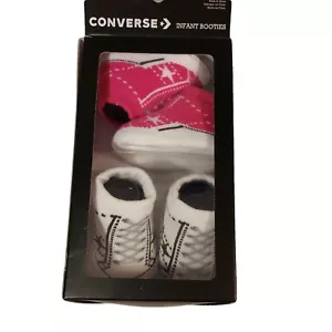 Converse Säuglingsstiefel 2er-Pack rosa weiß Spannfutter Taylor 0-6 Monate 10017110-650 - Bild 1 von 8