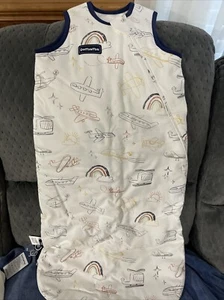 DOMIAMIA Bebé Dormir Avión/Helicóptero Diseño Tela Tensoft 18 L Blanco - Imagen 1 de 4