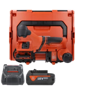Fein ABAS 18-63 AS 18V Band Saw 63.5 mm With 1 x 5.0Ah Battery, Charger & Case - Picture 1 of 8