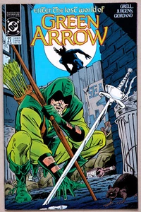 Green Arrow #27 Vol 2 - DC Comics - Mike Grell - Dan Jurgens - Picture 1 of 5