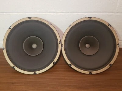 2) ALTAVOCES JENSEN VINTAGE 12", ALNICO, GAMA COMPLETA, para AMPLIFICADOR DE TUBO DE AUDIO, par a juego Foto 1 de 2