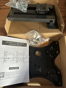 Small Full Motion TV Wall Mount for 13 in. to 30 in. Screen Sizes, Heavy-Duty - Picture 1 of 2