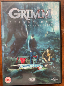 Grimm Temporada 1 DVD Caja Set 2012 Eeuu Culto Fantasía Serie De TV 6 Discos