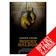 ROCKY BALBOA POSTER A4 A3 SIZE PRINT - BUY 2 GET ANY 2 FREE