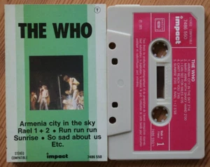 THE WHO - THE WHO (IMPACT 7486550) 1971 FRANCE CASSETTE TAPE COMPILATION - Picture 1 of 3