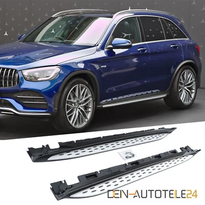 Trittbretter Einstiegsbrett für Mercedes GLC X253 Coupe C253 Seitenschweller - Bild 1 von 4