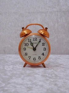 5t7RT5 - Orient Alarm Diseño Metal Reloj Despertador - Vintage - Defectuoso para - Picture 1 of 4