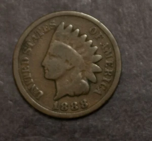 Lote de buenas llantas completas de centavo indio 1888 F 600 - Imagen 1 de 2