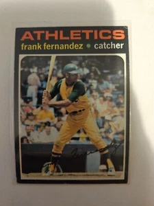 1971 TOPPS FRANK FERNANDEZ #468 VG/EX COMBINED SHIPPING - Picture 1 of 2