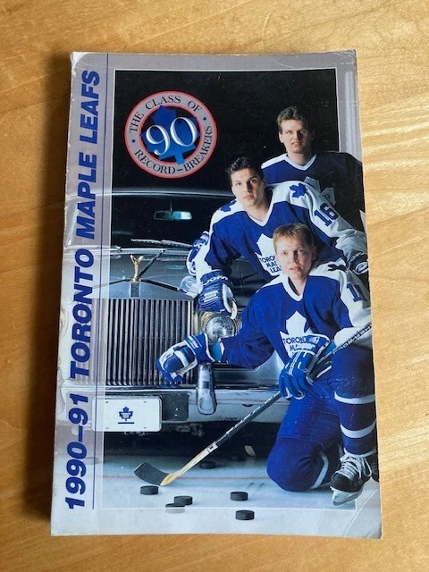 TORONTO MAPLE LEAFS 1990-91 OFFICIAL MEDIA GUIDE YEARBOOK - Image 1 of 1