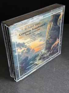 Richard Wetz: Complete Symphonies/Violin Concerto Cracow Philharmonic 4 CDs CPO - Picture 1 of 4