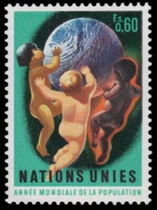 UNITED NATIONS GENEVA 43 - World Population Year  (pb12361+) - Picture 1 of 1