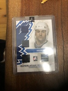 2008-09 ITG Superlative Franchise Doug Gilmour Complete Package 7/9
