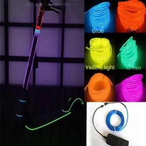 Xiaomi M365/Pro Scooter Ninebot Night Safe Riding LED Warnlichtleiste + Steuerung - Bild 1 von 18