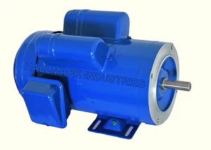 MOTOR DE CA, 2HP, 3450 RPM, 1PH, 115V/208-230V, 56C/TEFC, con base - Imagen 1 de 6