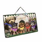 Spring Dog House Hanging Slate, Dogs, Cats, Pet Photo Lovers Gift Wall art