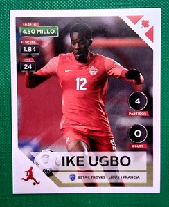 2022 EW Qatar World Cup FIFA #412 IKE UGBO Canada Soccer Team Sticker - Picture 1 of 2