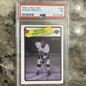 1988 O-PEE-CHEE OPC 120 WAYNE GRETZKY LA KINGS PSA NM 7 New Slab 🔥🔥🔥🏒 - Picture 1 of 2