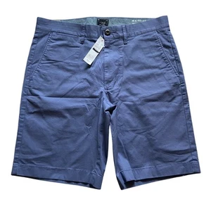 J Crew 9" Stretch Chino Short Men's 29 Dull Navy Regular Fit Flat Front Classic - Picture 1 of 8