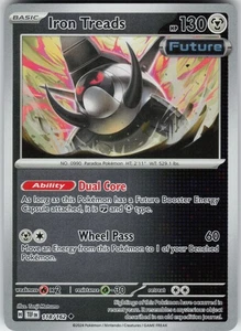 PO-01 Reverse Holo Iron Treads 118/162 Uncommon SV05: Temporal Forces - Picture 1 of 1
