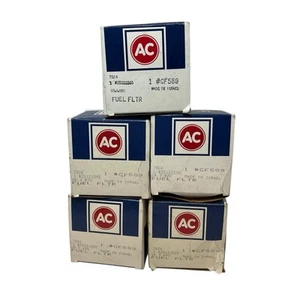 ACDelco GM OEM NOS Genuine Part Engine Fuel Filter Lot of 5 Qty GF589 25121585 - Picture 1 of 3