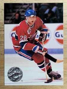1991-92 Pro Set Platinum #193 Eric Desjardins - Picture 1 of 2