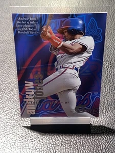 Andruw Jones Rookie 1996 um #101 Atlanta Braves Baseballkarte fast neuwertig - Bild 1 von 2