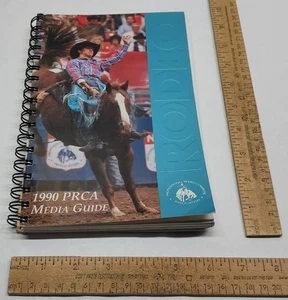 1990 Official Professional RODEO MEDIA GUIDE - PRCA - Professional Rodeo Cowboys - Picture 1 of 12