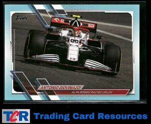 2021 Topps Formula 1 #111 Antonio Giovinazzi Aqua #/199 - Picture 1 of 2