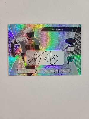 2003 Bowman's Best #143 J.R. Tolver AUTO RC San Diego St Aztecs Miami Dolphins - Image 1 of 4