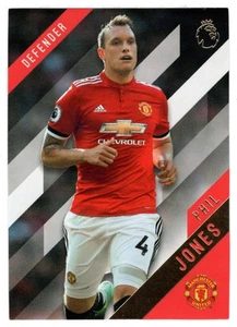 Phil Jones - Manchester United - 2017-18 Topps Premier League Gold # 86 Mint - Picture 1 of 1
