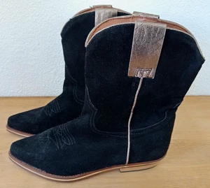 Botas de piel natural marca Marzetti Italia.Talla 40.Vintage - Picture 1 of 14