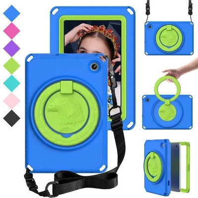 Amazon Fire 7 Case 2022 12th Generation Kid Shoulder Strap Case Shockproof Cover - Image 1 of 4