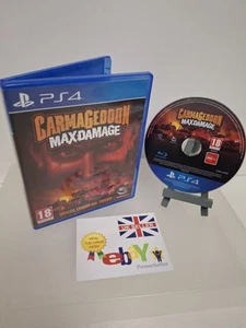 CARMAGEDDON MAX DANNO SONY PLAYSTATION 4 GIOCO DISCO PULITO TESTATO - Foto 1 di 5