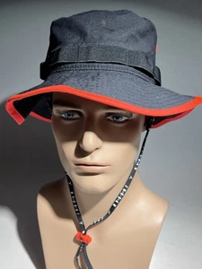 Nike Air Jordan Bucket Hat /Unisex 'Blackorange' CT0236-010 M/L Free Shipping - Picture 1 of 15