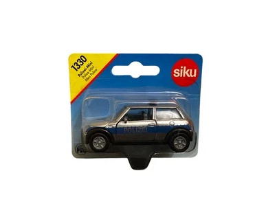 Siku 1330 | Polizei-Mini New Mini Cooper Silber Blau | NEU & OVP - Bild 1 von 2