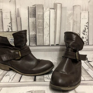 NEW LOOK Brown Ankle Boots Chelsea UK5 - Picture 1 of 15
