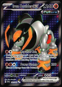 Iron Boulder ex SV05: Temporal Forces #192/162 Ultra Rare Pokemon Card T1-541 - Picture 1 of 2