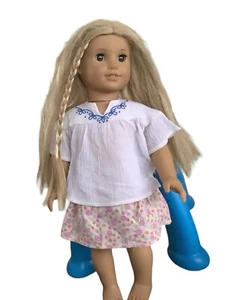 2008 American Girl Puppe Pleasant Company Julie Albright AG blond lesen - Bild 1 von 7