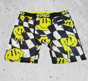 Mens Warped Smiles Underwear Briefs Boxers Smiley Face Pop Culture Sz Large NWT - Picture 1 of 6