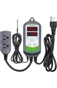 Termostato de salida controlador de temperatura digital ITC-308 2 etapas 1100 W con sensores - Imagen 1 de 6