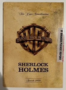 SHERLOCK HOLMES : For Your Consideration DVD FYC 2009 Academy Award Screener - Picture 1 of 3