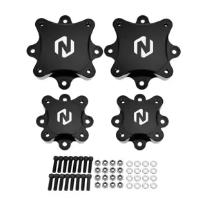 NICECNC Front + Rear Wheel Hub Spacers For YAMAHA RAPTOR 700R 700 660R 250 125 - Picture 1 of 7