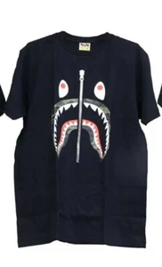 Nueva Camiseta BAPE Tiburón 1ª Camuflaje X Negra A Bathing Ape Talla XL Camisa Para Hombre - Imagen 1 de 4