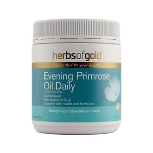 Herbs of Gold Evening Primrose Oil Daily 200 Capsules - Picture 1 of 6