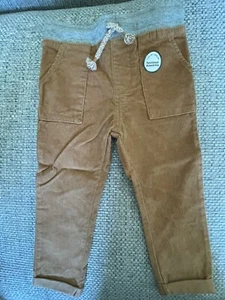 Baby Boys Cuffed Pull On Pants by Okie Dokie size 18 Months - Picture 1 of 4