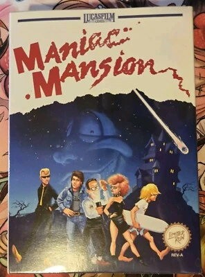 Maniac Mansion Nintendo NES Limited Run Games New Sealed - Image 1 of 4