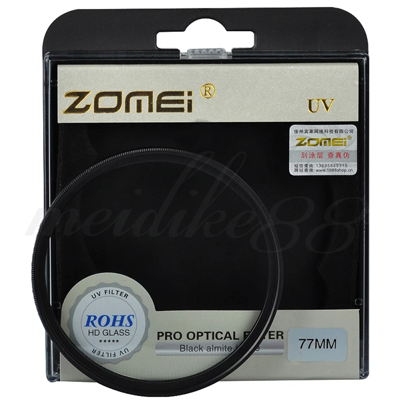 Zomei 77mm Camera Optical UV Filter Ultra Violet Lens For Sony Nikon Canon DSLR - Image 1 of 4